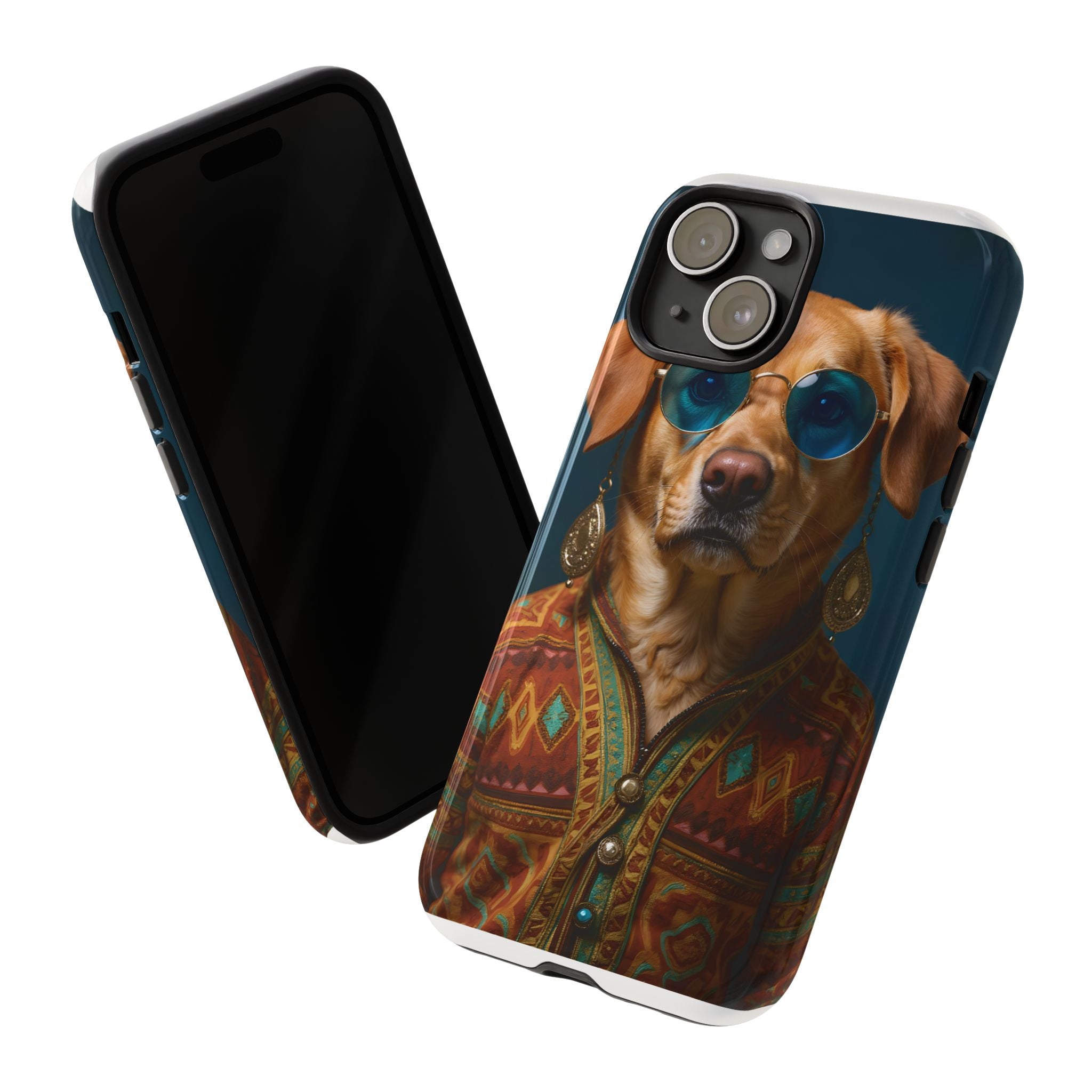 Dog Portrait PhCase - Hippy Style - ac491dc1