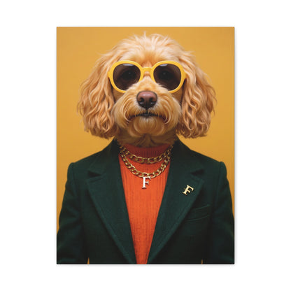 Dog Portrait Canvas - Bettella Style - e4e26ab4