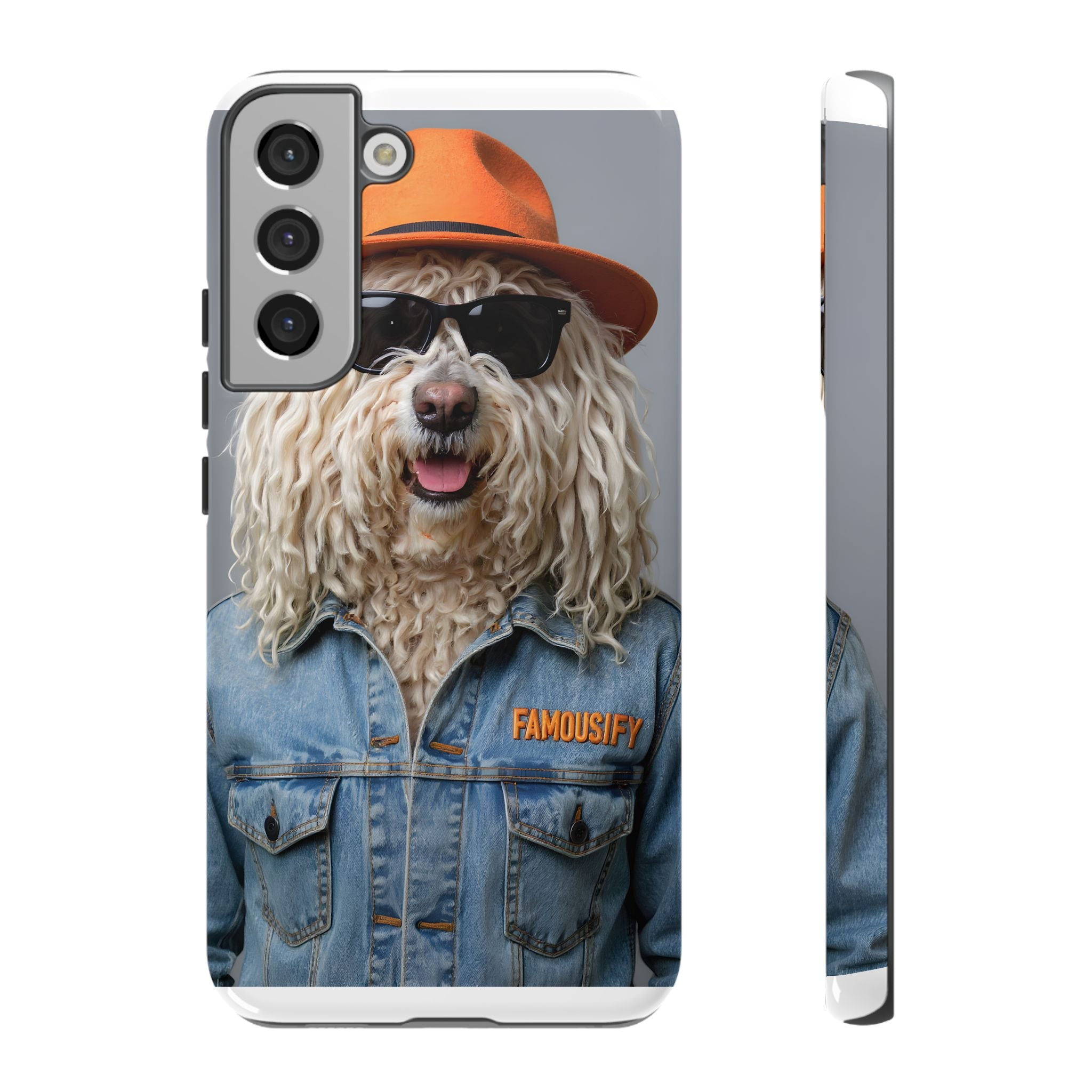 Dog Portrait PhCase - Denim Style - 2b67a892