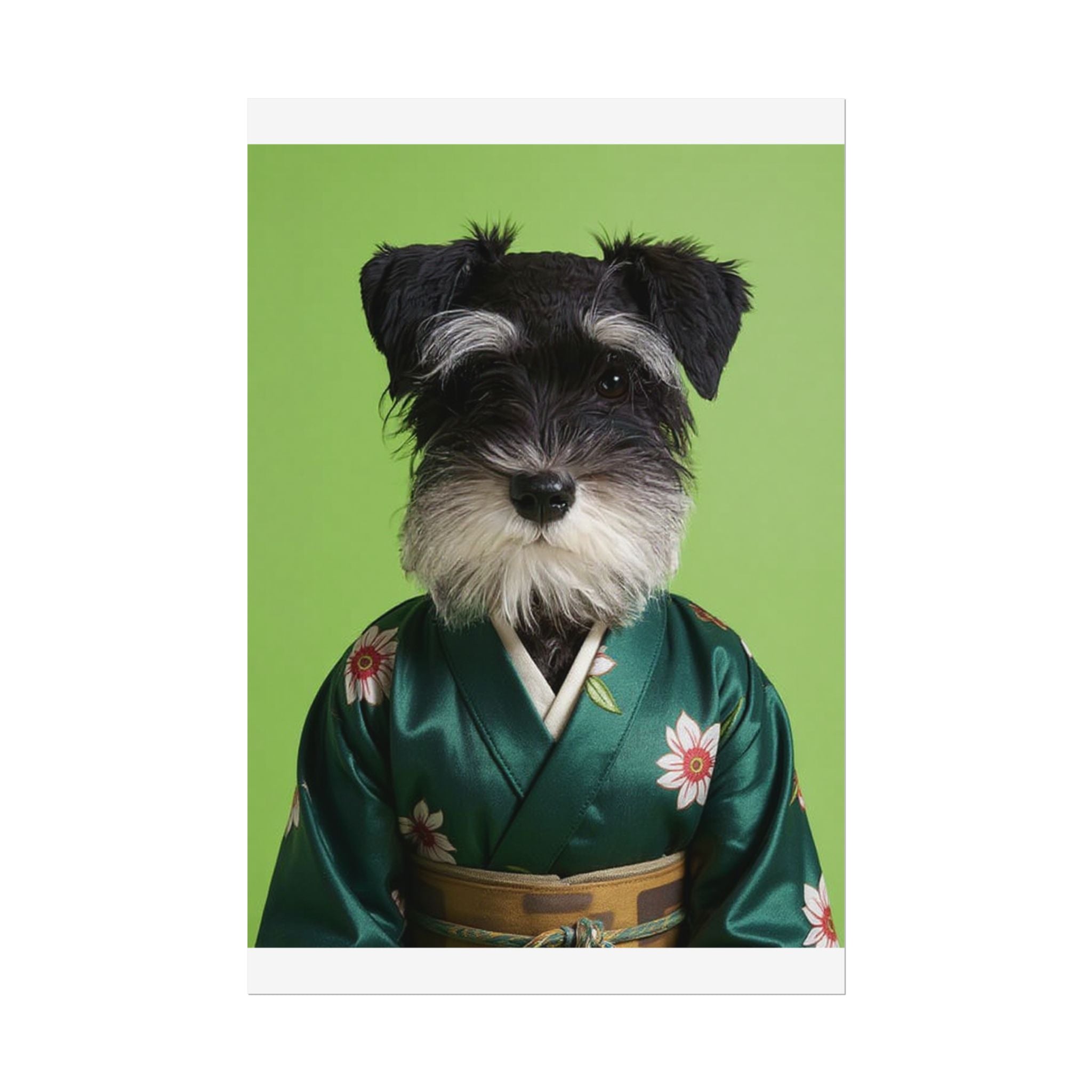 Dog Portrait FinArt - Kimono Vogue - ea5be942