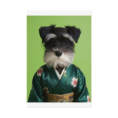 Dog Portrait FinArt - Kimono Vogue - ea5be942