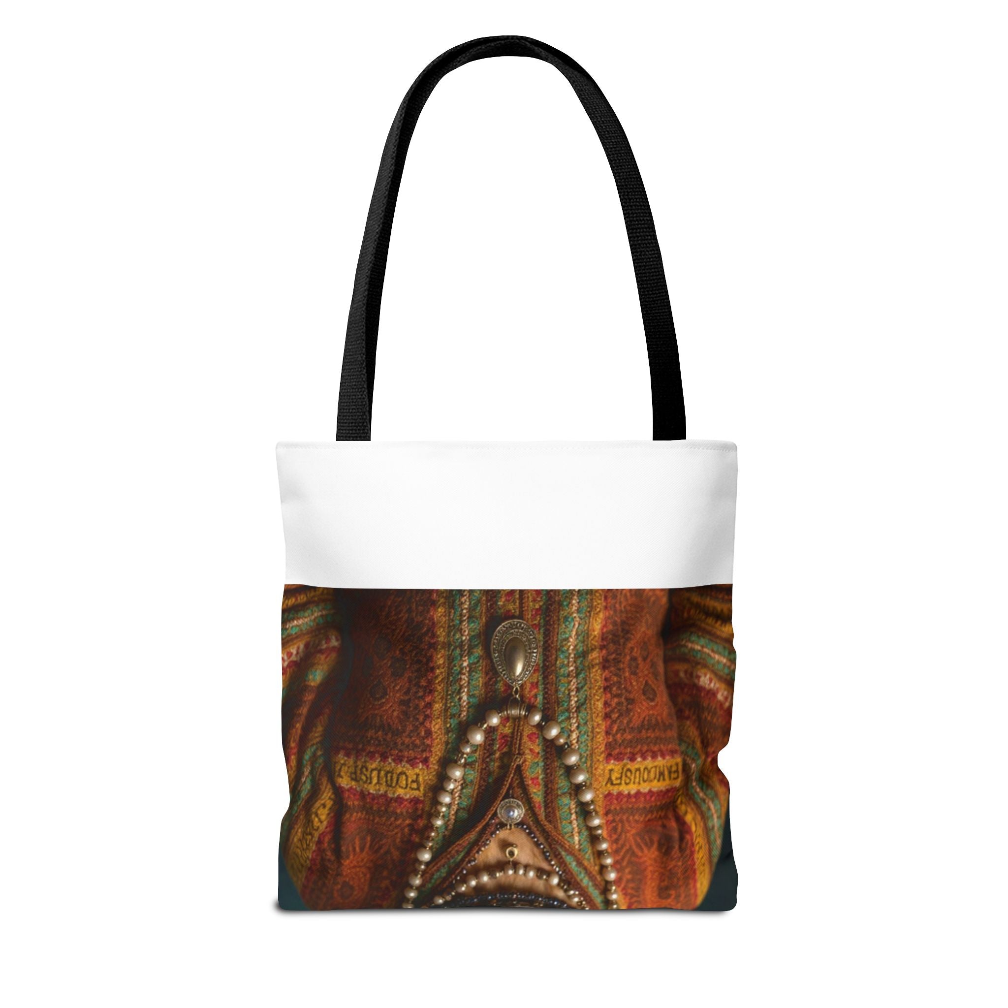 Dog Portrait ToteBg - Hippy Style - 052e9730
