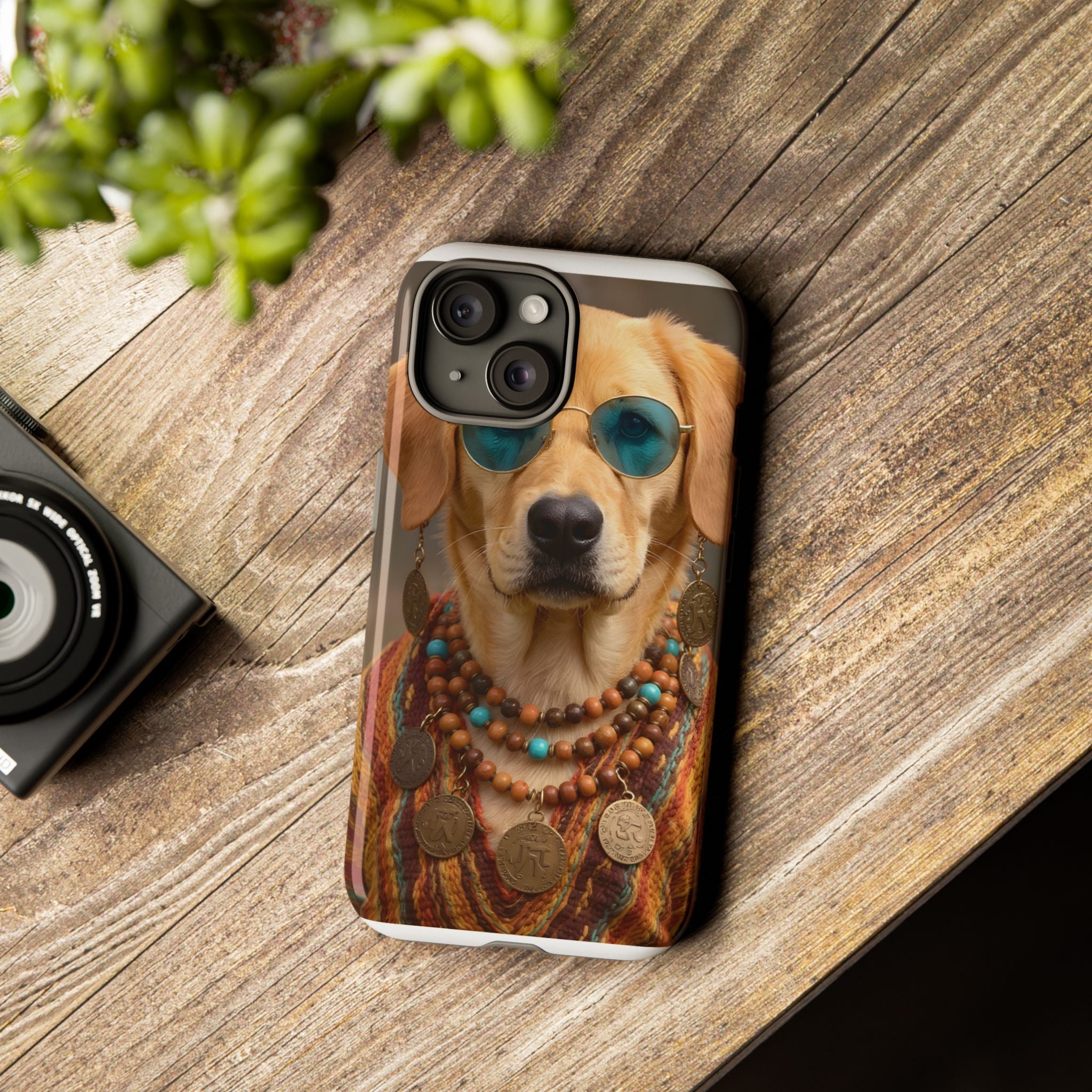 Dog Portrait PhCase - Hippy Style - 1a1bab08