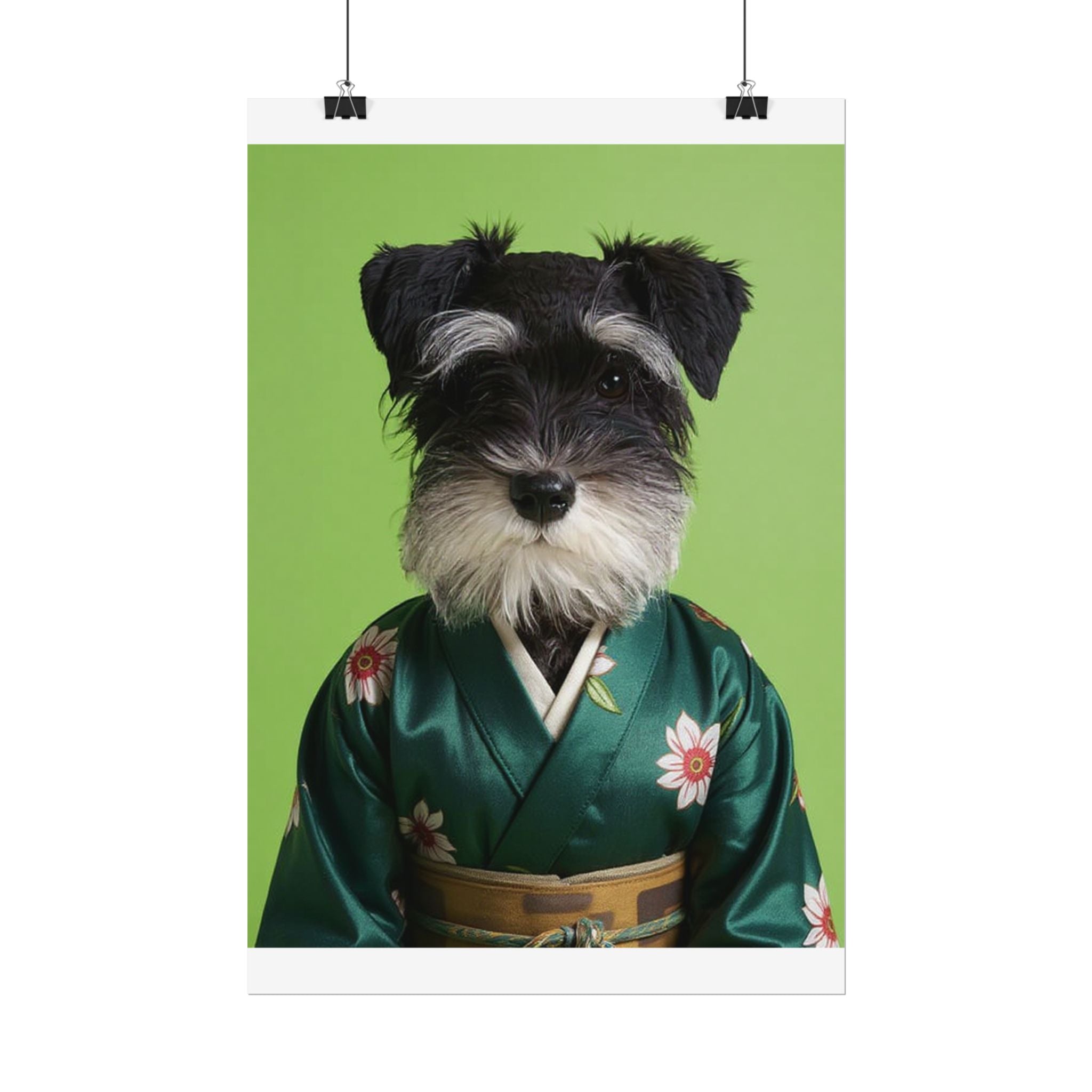 Dog Portrait FinArt - Kimono Vogue - ea5be942