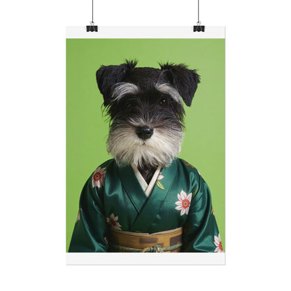 Dog Portrait FinArt - Kimono Vogue - ea5be942
