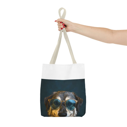 Dog Portrait ToteBg - Hippy Style - 7c455e33