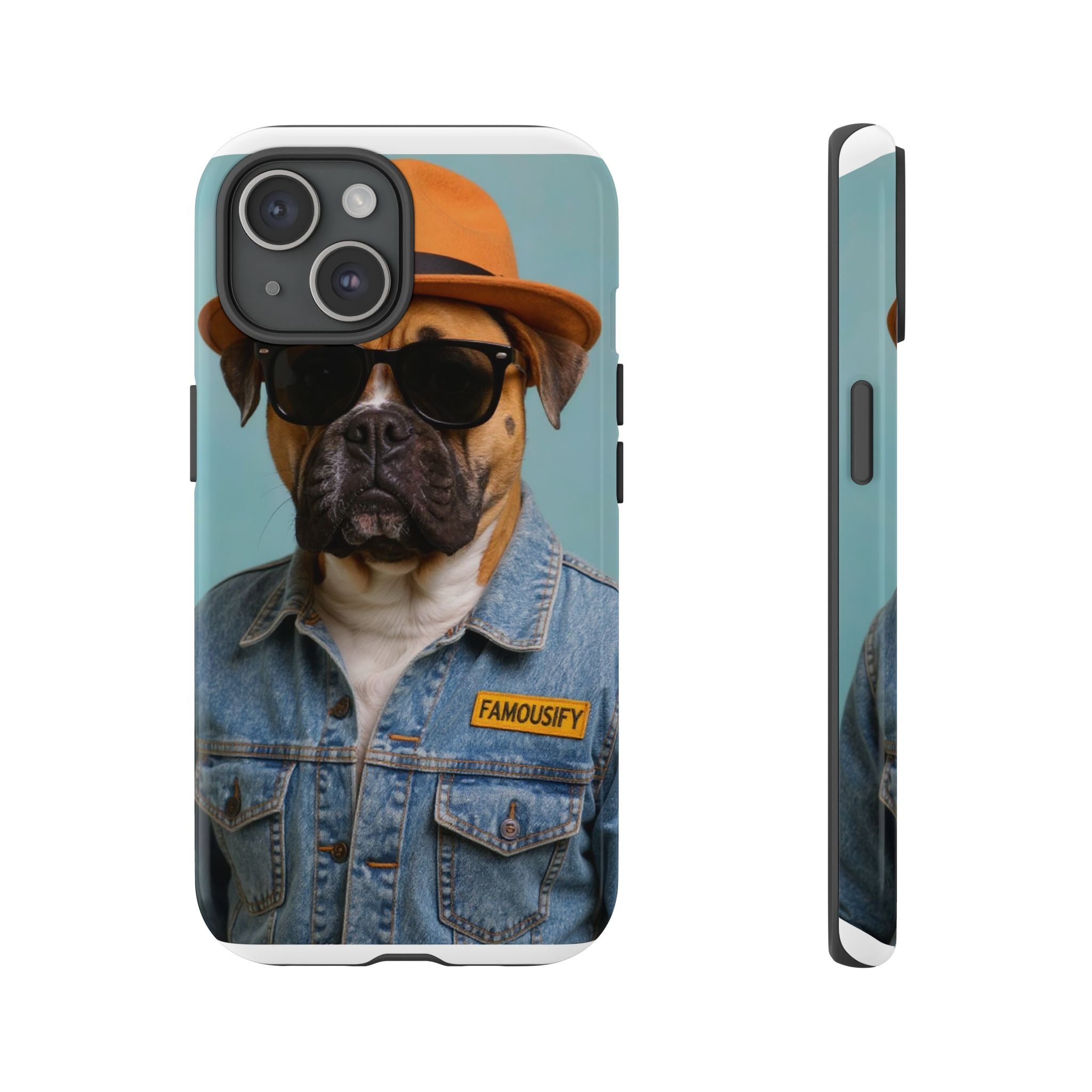 Dog Portrait PhCase - Denim Style - ecefb00a