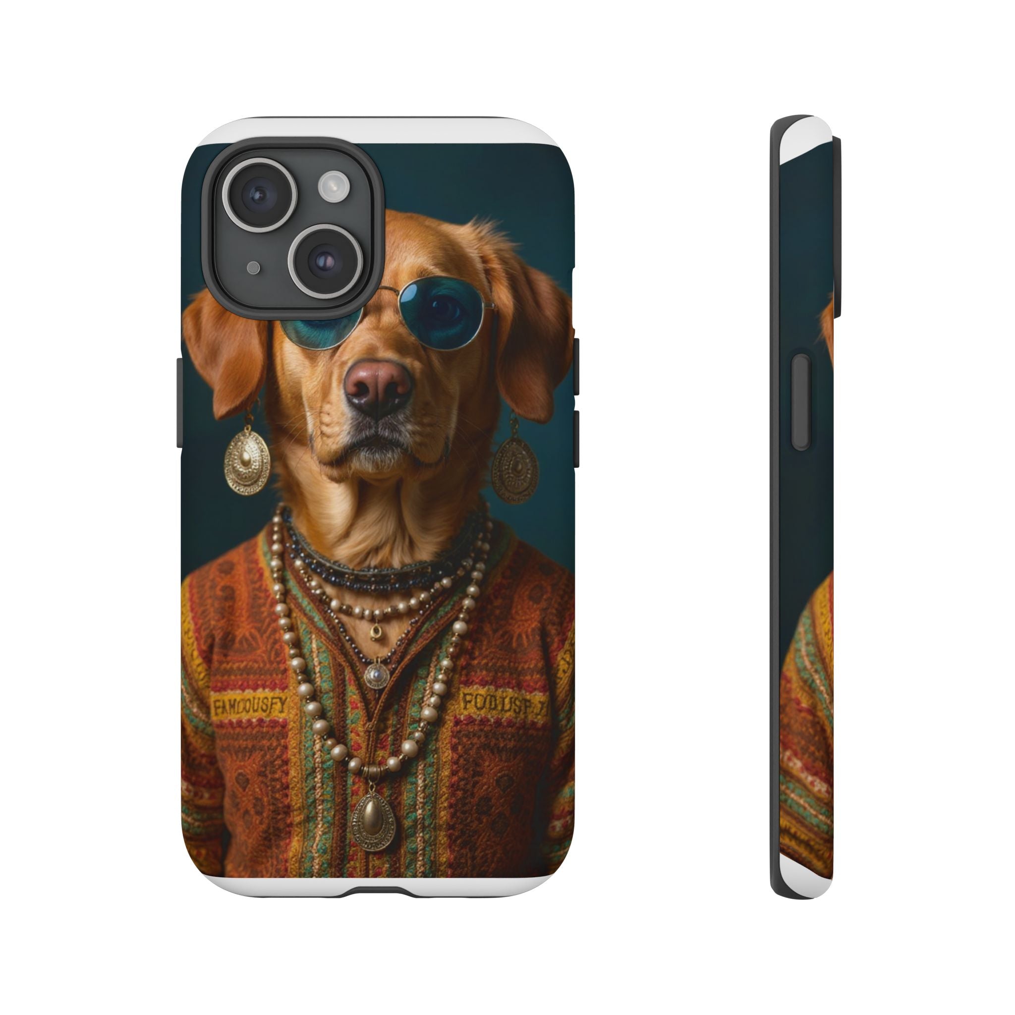 Dog Portrait PhCase - Hippy Style - e5e32dba