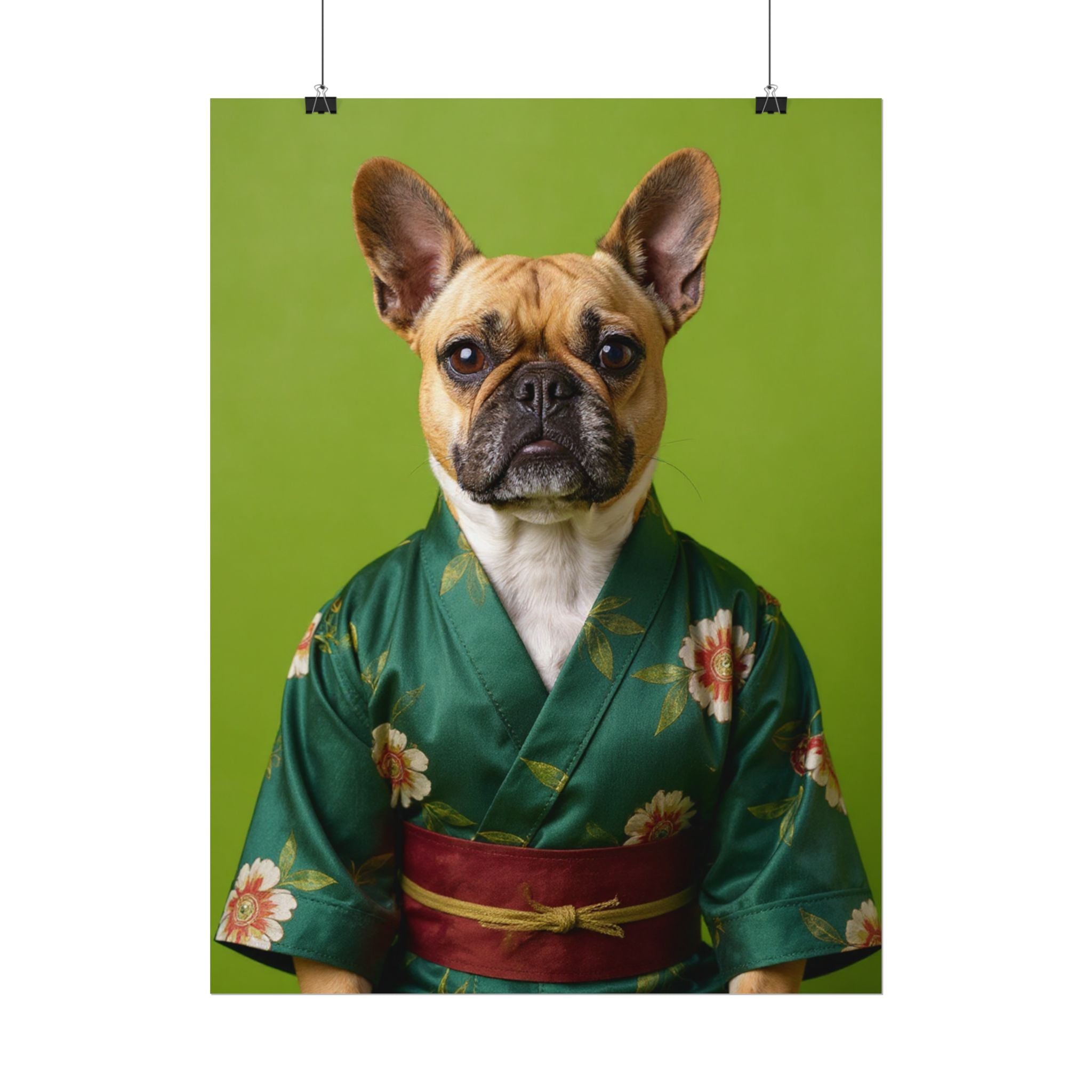 Dog Portrait FinArt - Kimono Vogue - d3f1c255