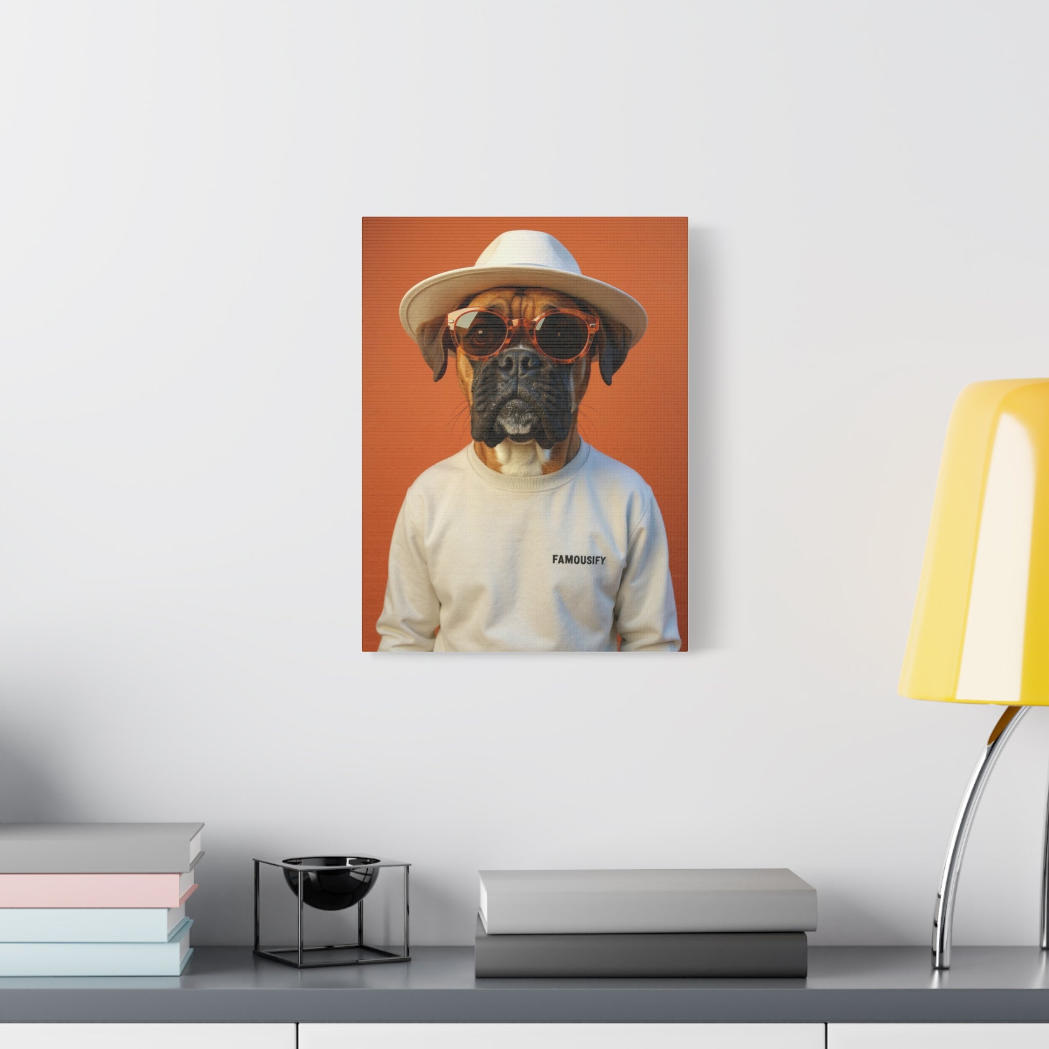 Dog Portrait Canvas - Carlos Style - ddeb2f00