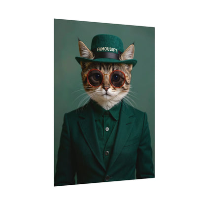 Dog Portrait FinArt - Cat Style - e76d82eb