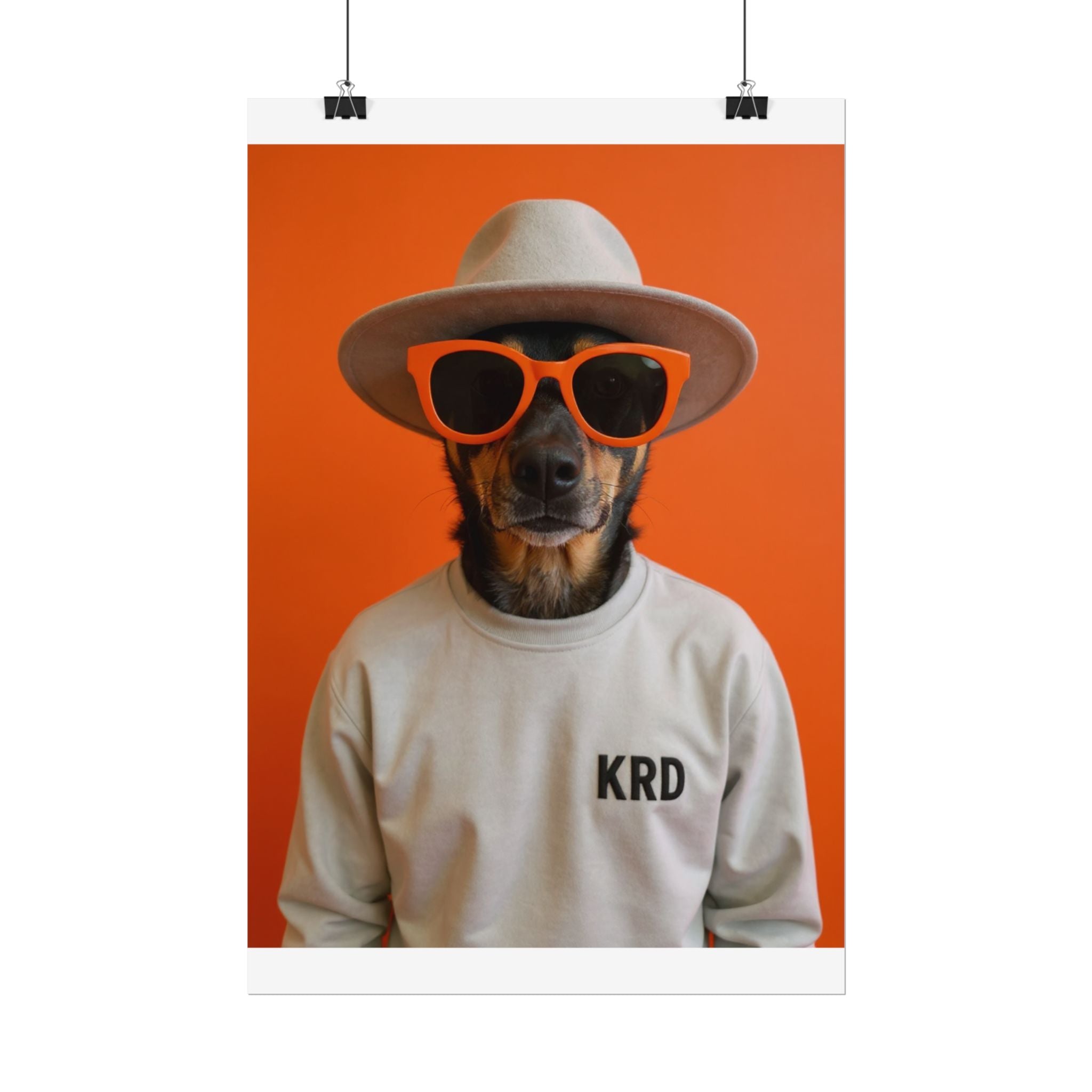 Dog Portrait FinArt - Carlos Style - 70dee015