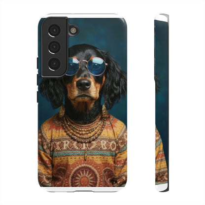 Dog Portrait PhCase - Hippy Style - e13b194d