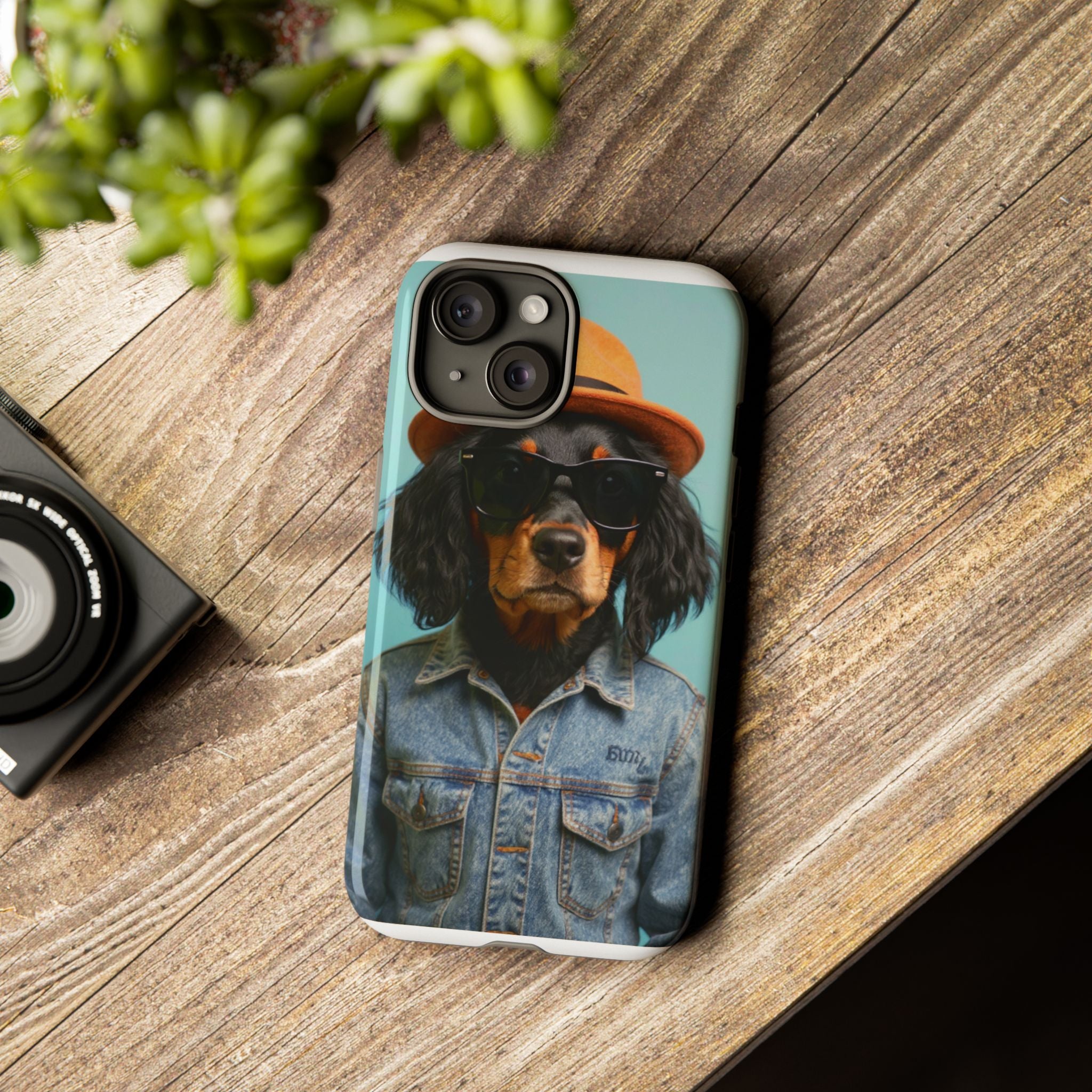 Dog Portrait PhCase - Denim Style - b7cc3925