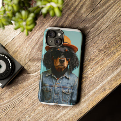 Dog Portrait PhCase - Denim Style - b7cc3925