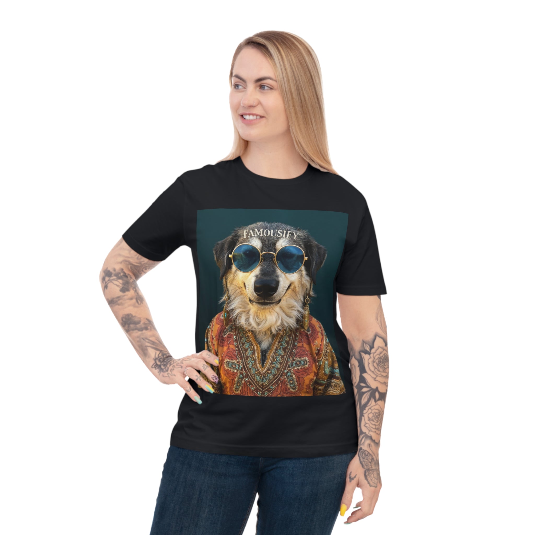 Dog Portrait TShirt - Hippy Style - 78e0c7f0