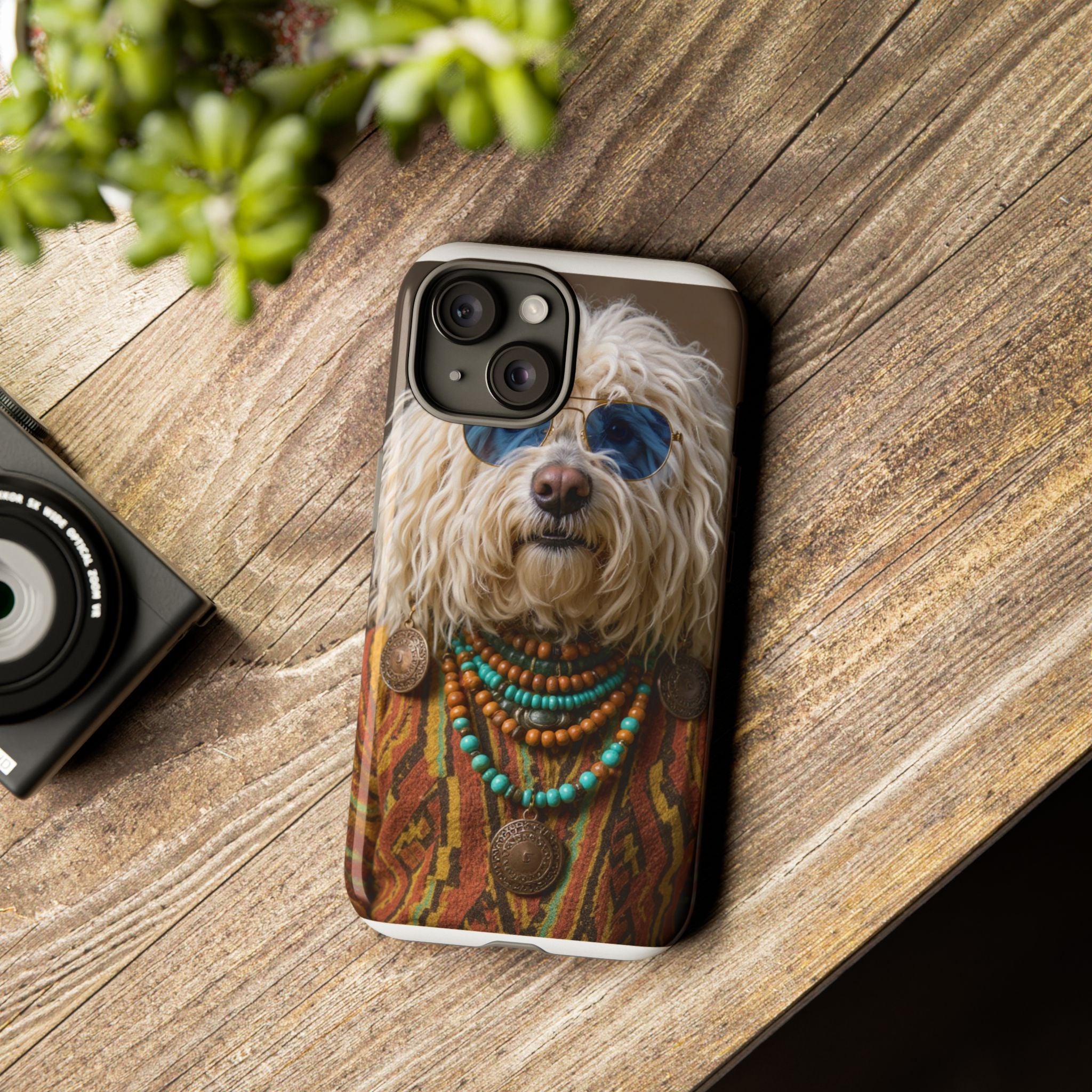 Dog Portrait PhCase - Hippy Style - ee7bb745