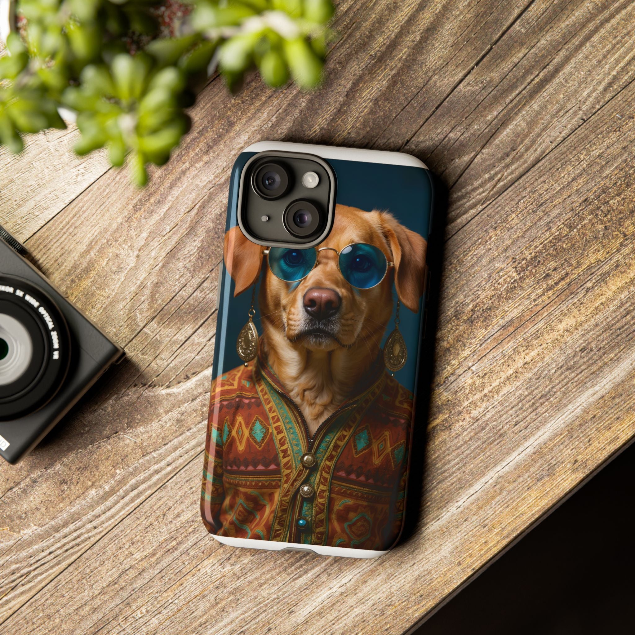 Dog Portrait PhCase - Hippy Style - ac491dc1