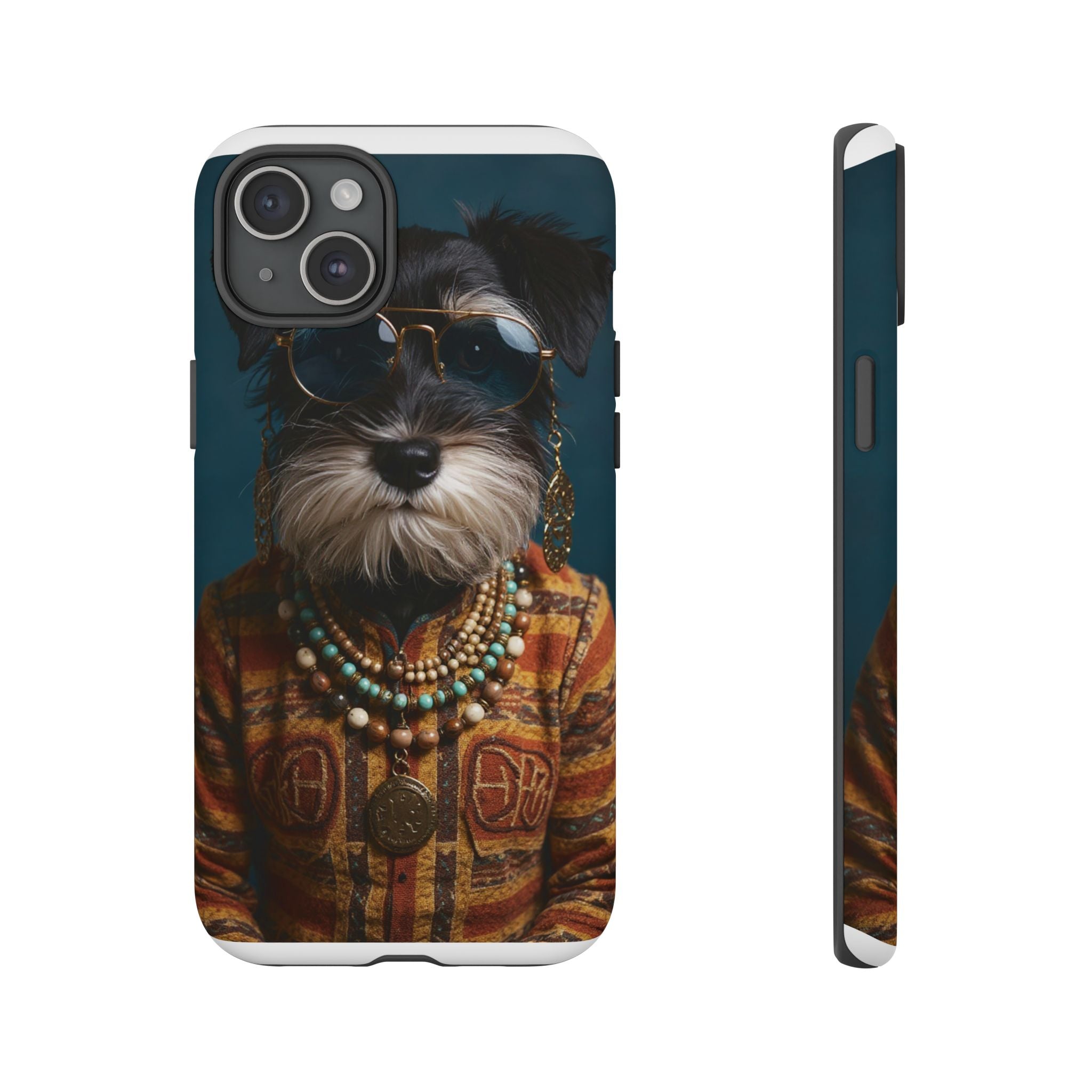 Dog Portrait PhCase - Hippy Style - 7c8aa4b2