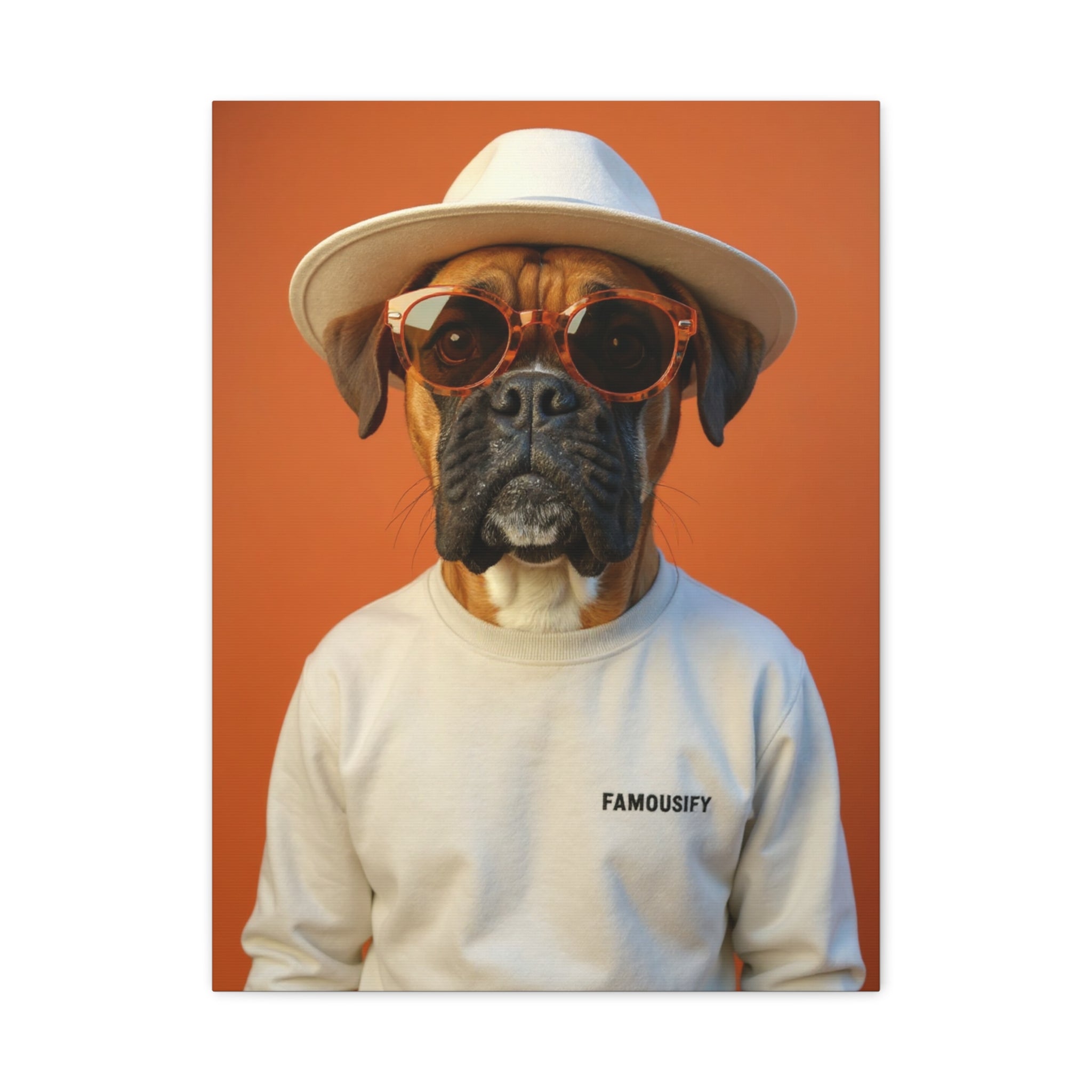 Dog Portrait Canvas - Carlos Style - ddeb2f00