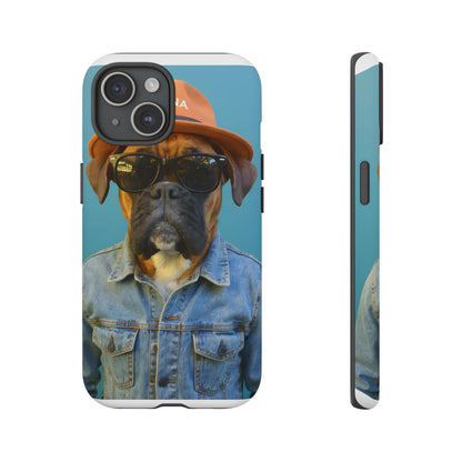 Dog Portrait PhCase - Denim Style - 80a6cbbd