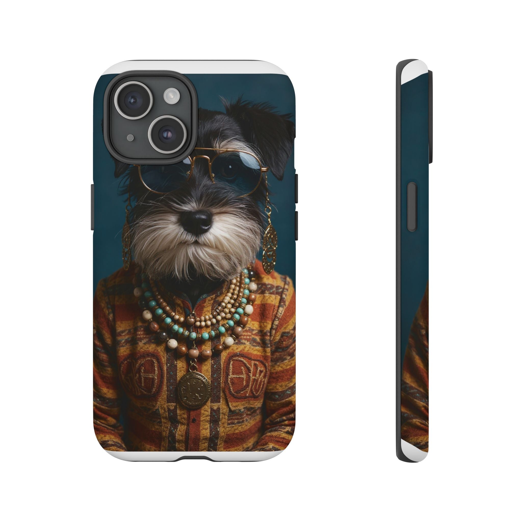 Dog Portrait PhCase - Hippy Style - 7c8aa4b2