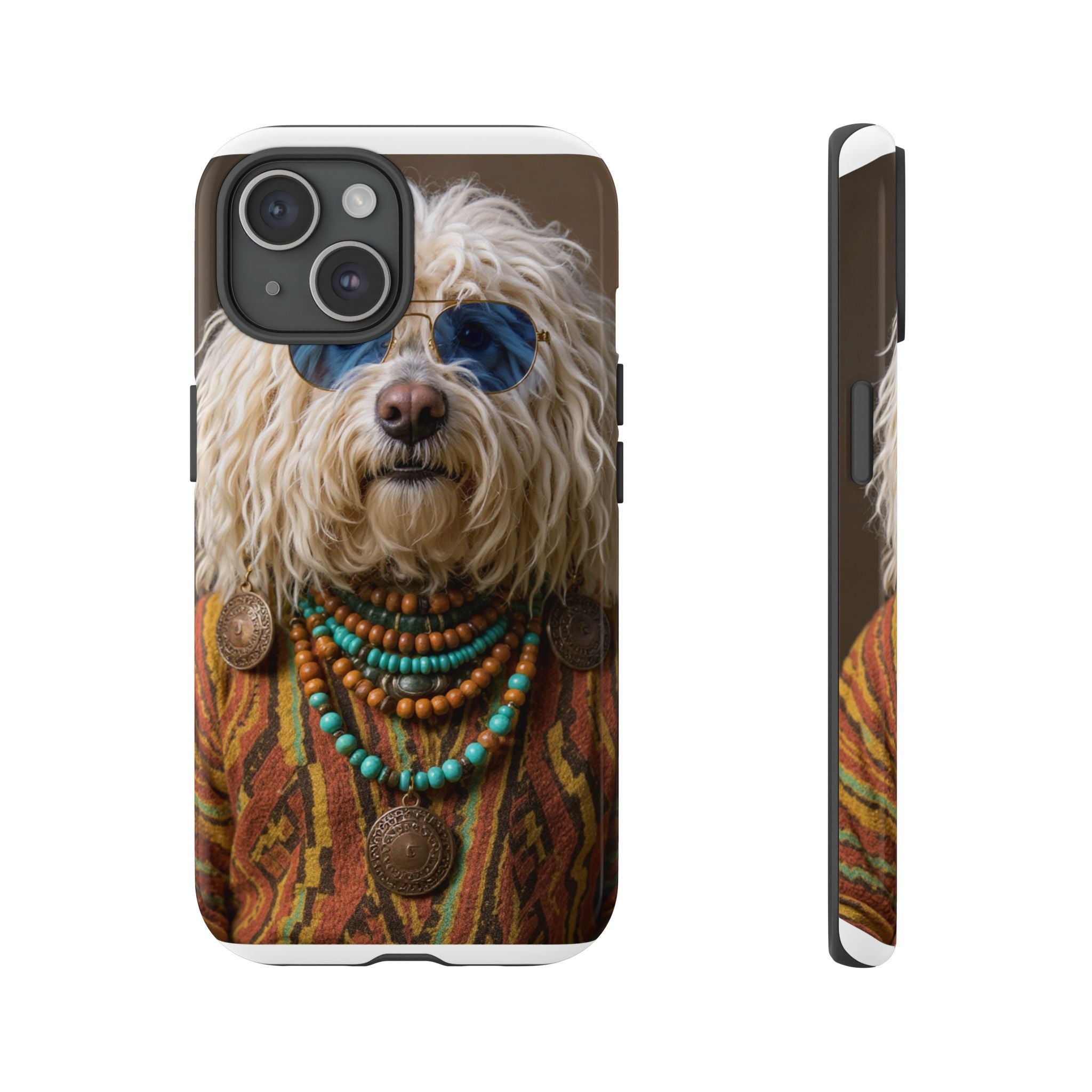Dog Portrait PhCase - Hippy Style - ee7bb745