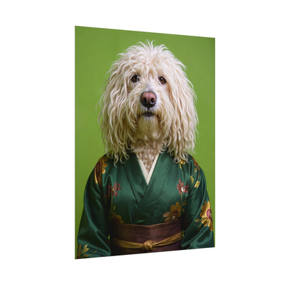 Dog Portrait FinArt - Kimono Vogue - dcc3b56d