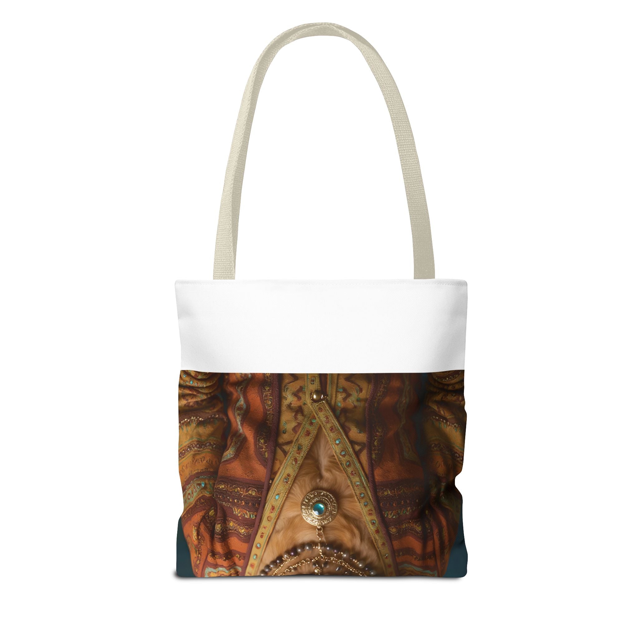 Dog Portrait ToteBg - Hippy Style - 3b6cb699