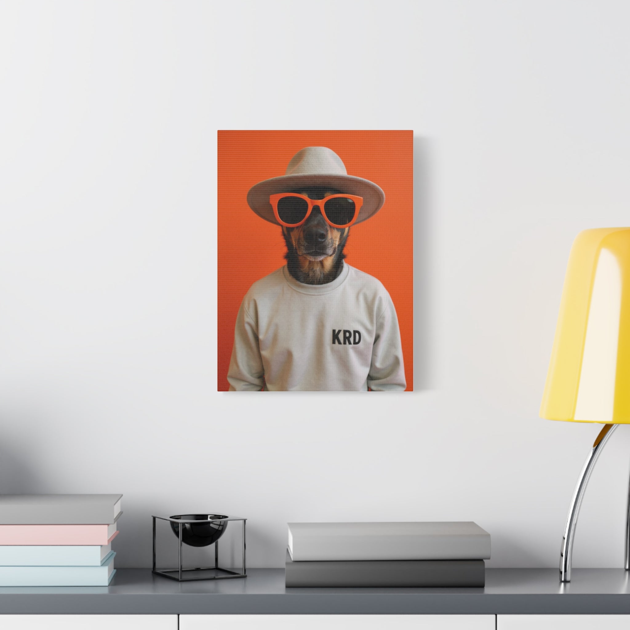 Dog Portrait Canvas - Carlos Style - 91bbc064