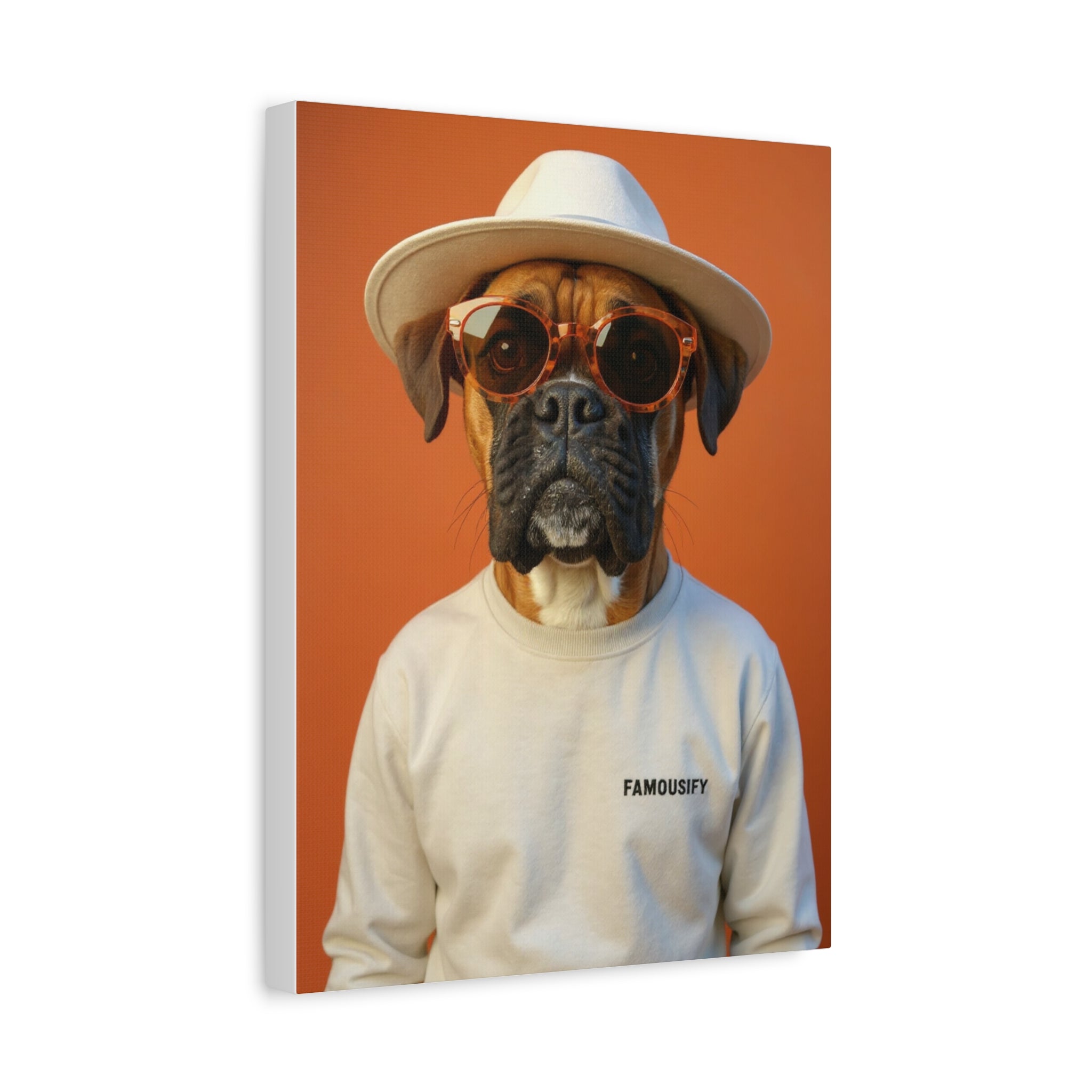 Dog Portrait Canvas - Carlos Style - ddeb2f00