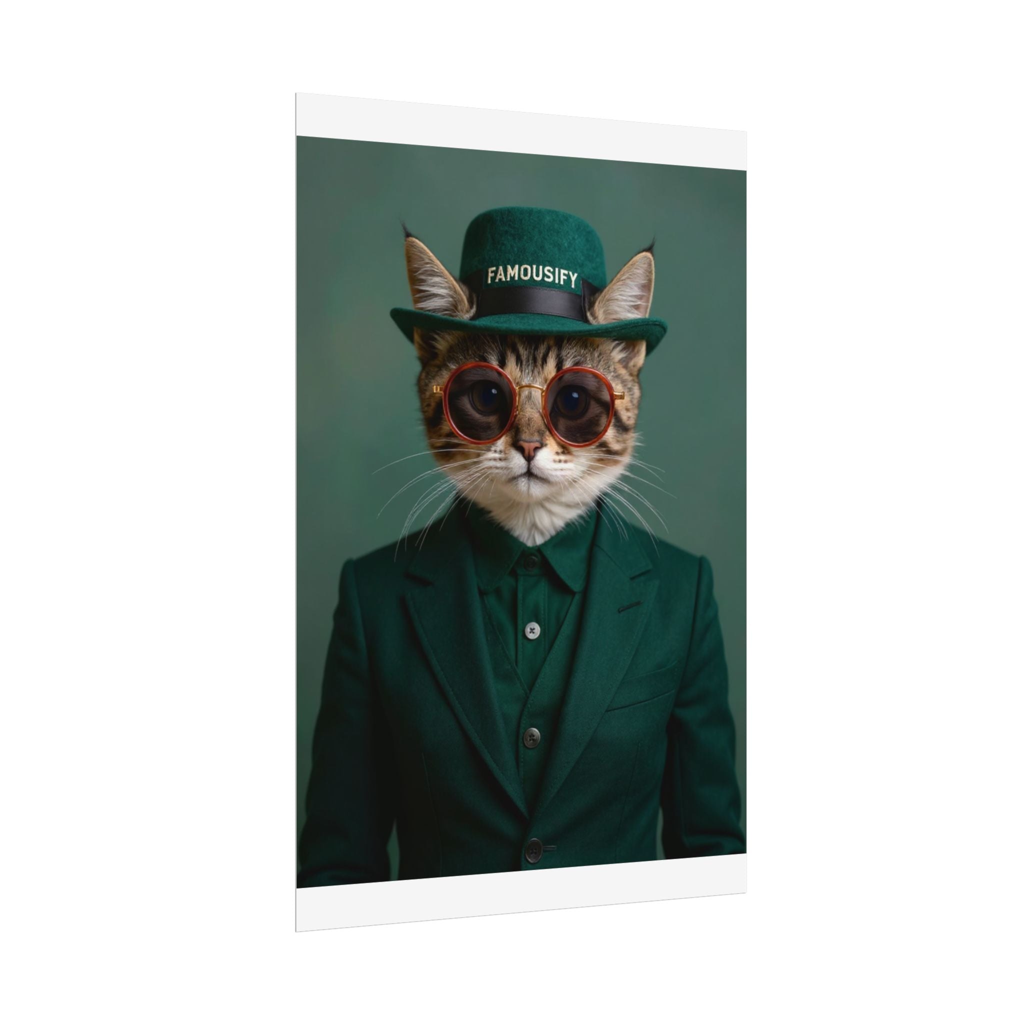 Dog Portrait FinArt - Cat Style - e76d82eb