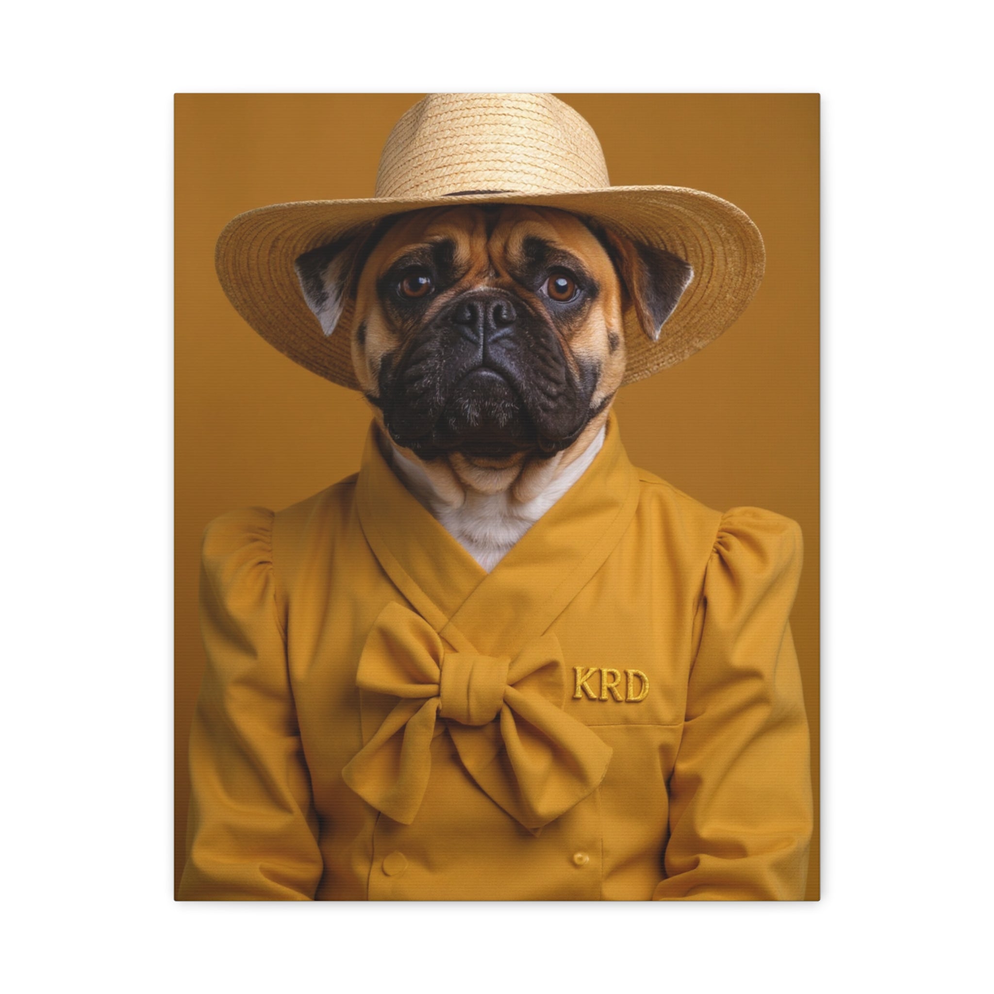 Dog Portrait Canvas - Luisa Style - 04b4de49