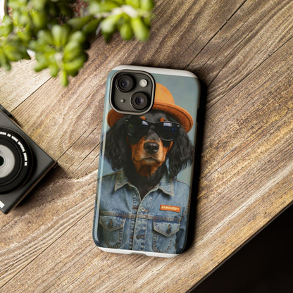 Dog Portrait PhCase - Denim Style - 4553b031