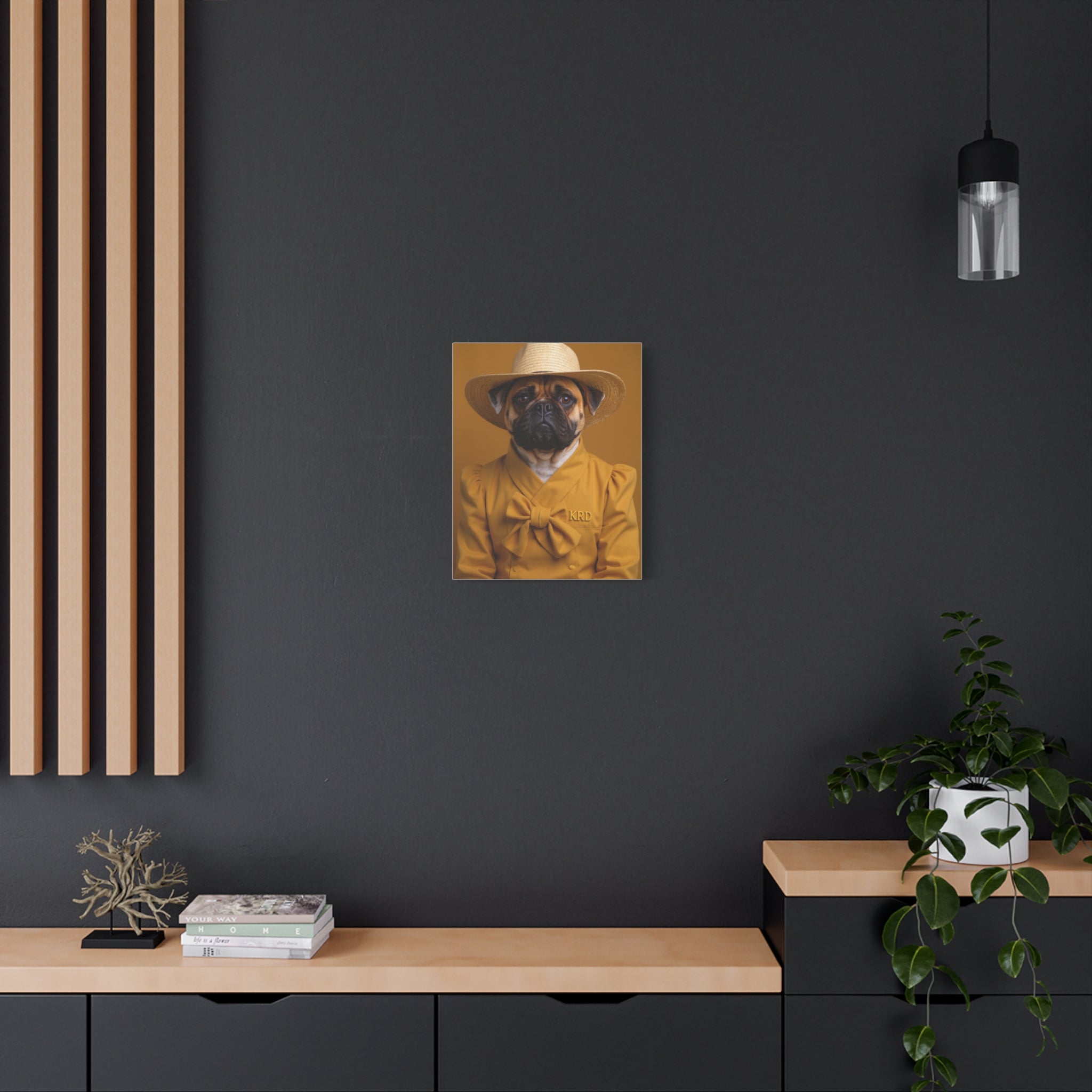 Dog Portrait Canvas - Luisa Style - 04b4de49