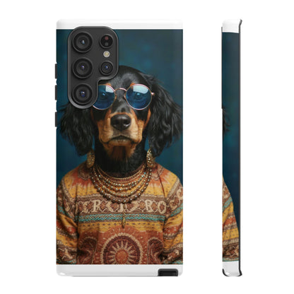 Dog Portrait PhCase - Hippy Style - e13b194d