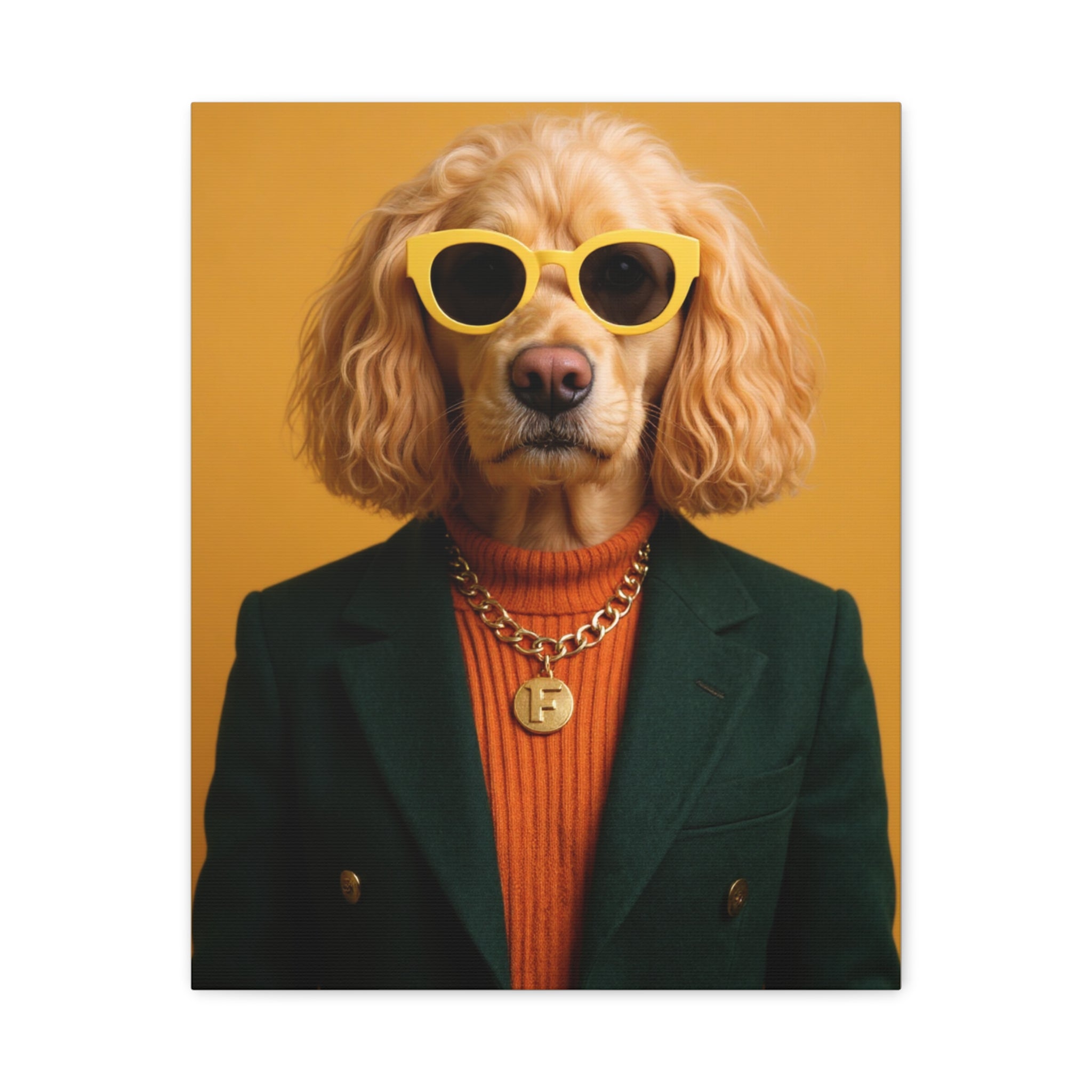 Dog Portrait Canvas - Bettella Style - 6f4628fe