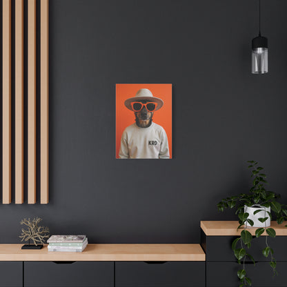 Dog Portrait Canvas - Carlos Style - 91bbc064