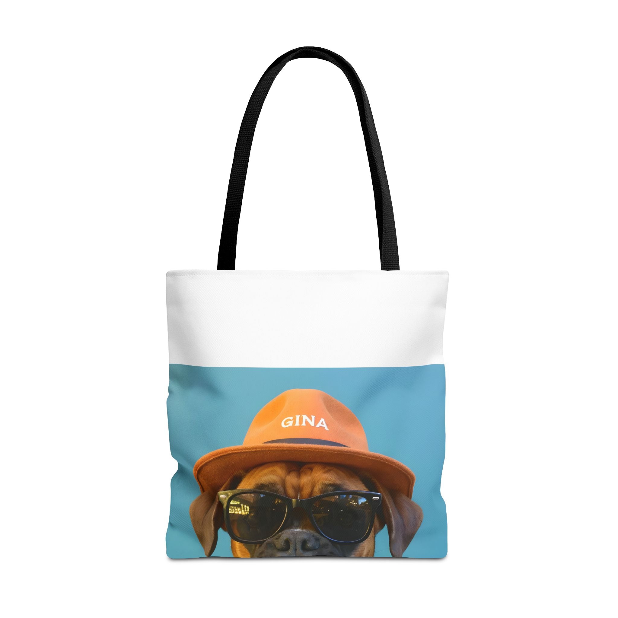 Dog Portrait ToteBg - Denim Style - f82322ec