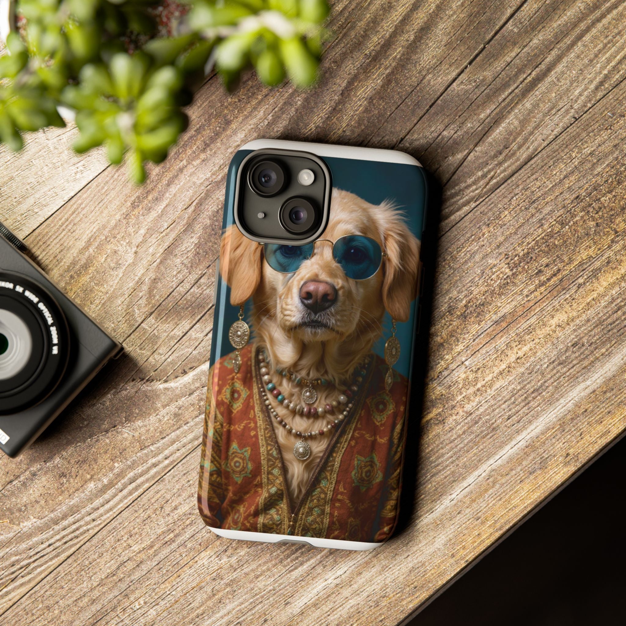 Dog Portrait PhCase - Hippy Style - c0b2c063