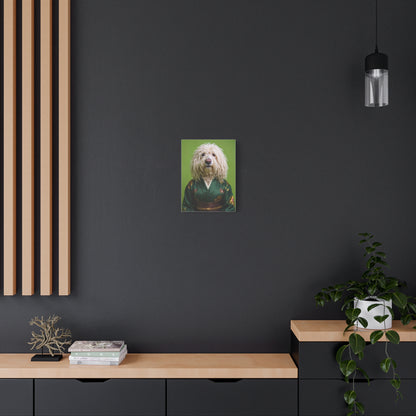 Dog Portrait Canvas - Kimono Vogue - 02969bbd