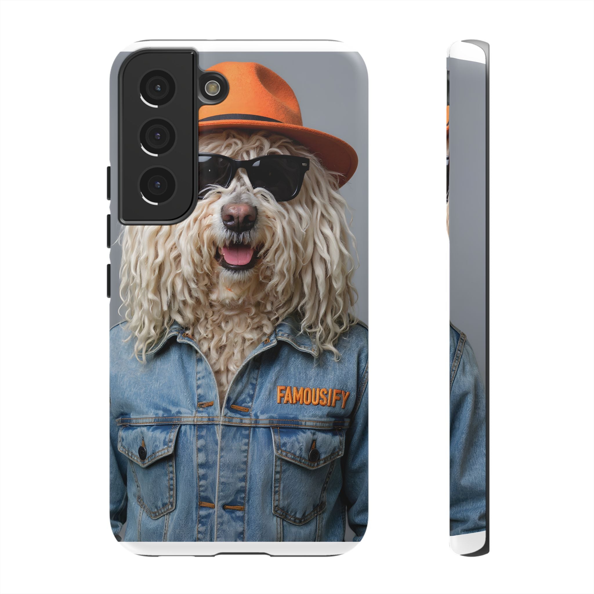 Dog Portrait PhCase - Denim Style - 2b67a892