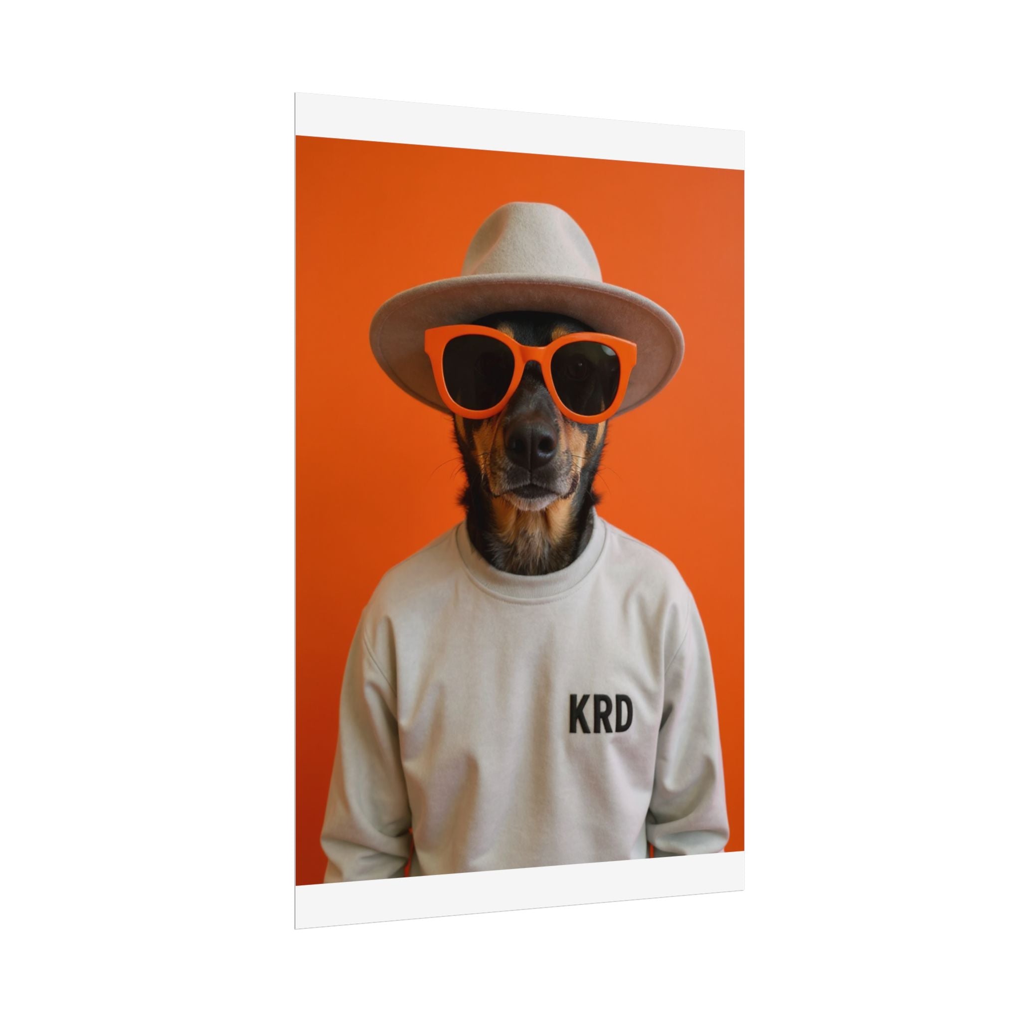 Dog Portrait FinArt - Carlos Style - 70dee015
