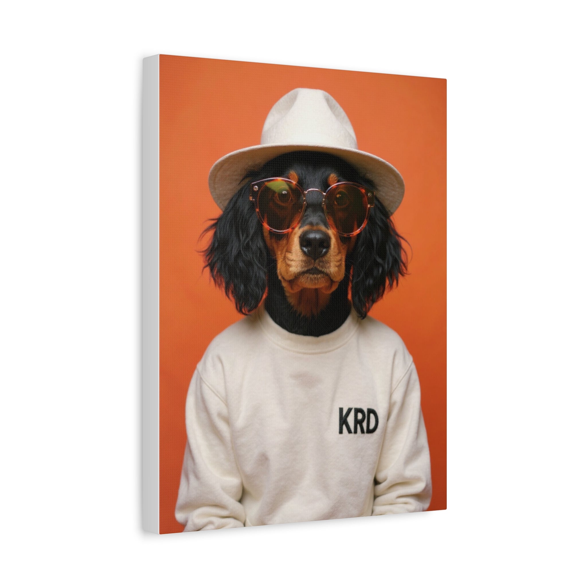 Dog Portrait Canvas - Carlos Style - 94b2b23b