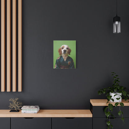 Dog Portrait Canvas - Kimono Vogue - 6257181d