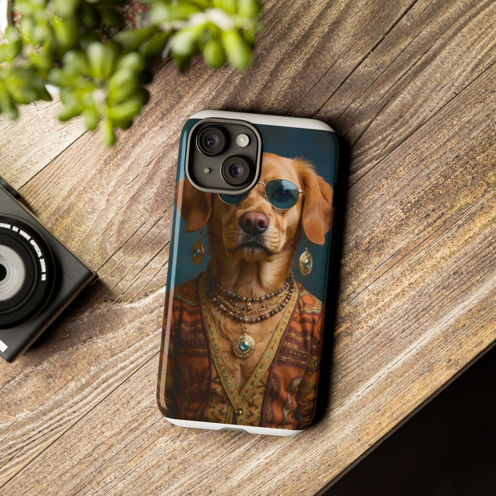 Dog Portrait PhCase - Hippy Style - 4e2eb0b8