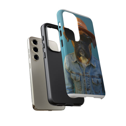 Dog Portrait PhCase - Denim Style - 80a6cbbd