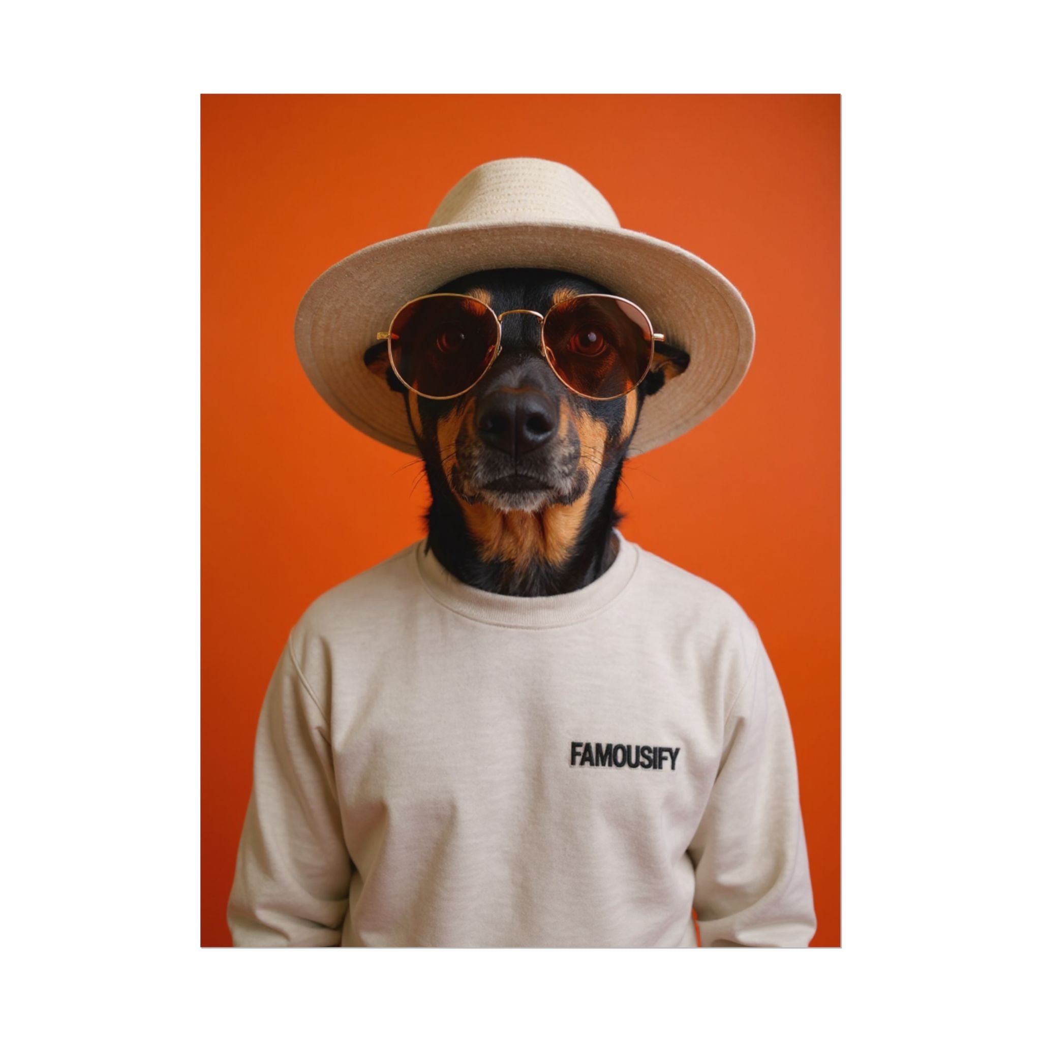 Dog Portrait FinArt - Carlos Style - e8eb28d7