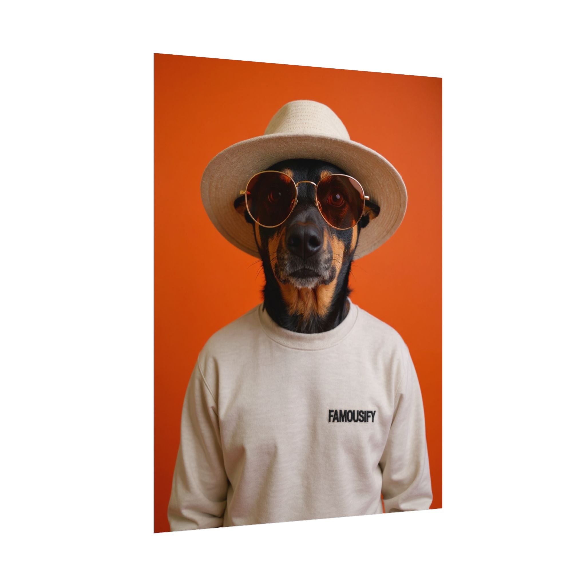 Dog Portrait FinArt - Carlos Style - e8eb28d7