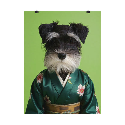Dog Portrait FinArt - Kimono Vogue - ea5be942